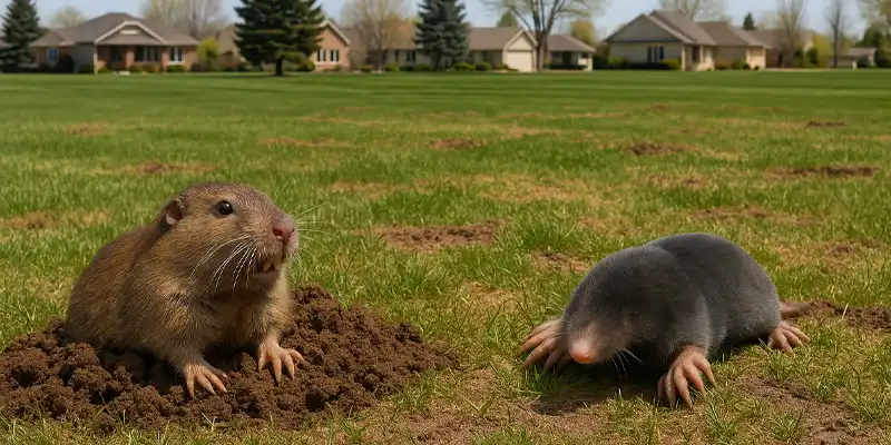 Gophers and Moles: Landscape Threats to Meridian Lawns Meridian, ID