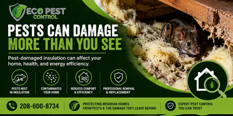 How Insulation Removal Can Help Protect Your Meridian Home From Pests