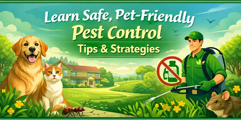 Safe Pest Control Tips For Families With Pets in Meridian Meridian, ID