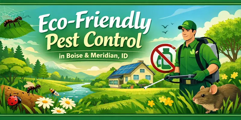Why Eco Friendly Pest Control is Vital For Idaho Homes Meridian, ID
